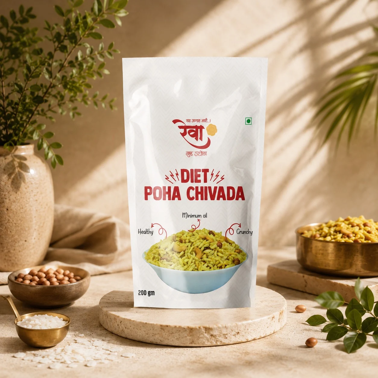 Reva Diet Poha Chivada